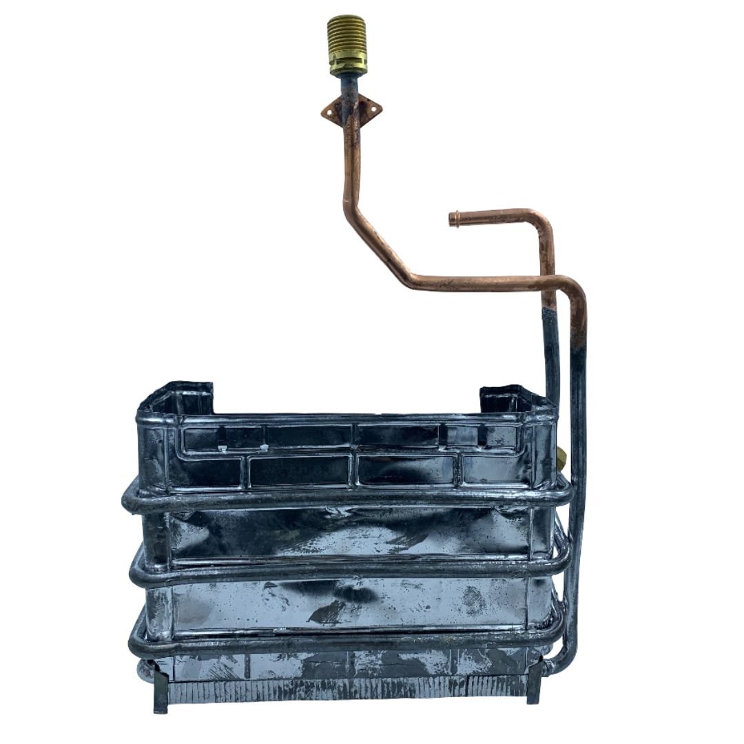 GAS GEYSER COPPER HEAT EXCHANGER
