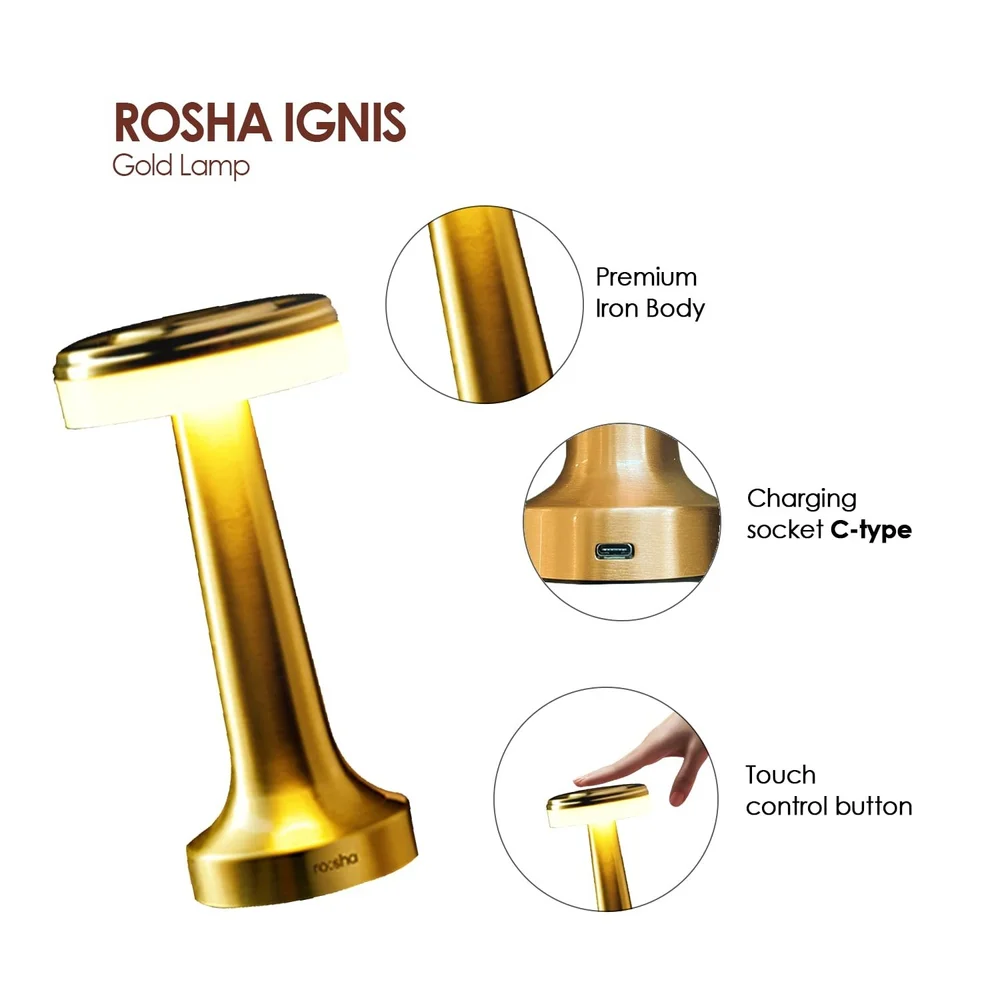 Rechargeable Portable Touch LAMP