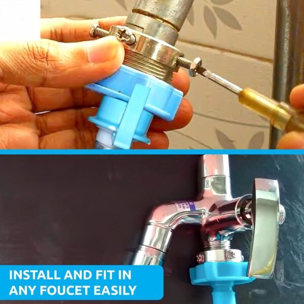 PVC Washing Machine Flexible Water Hose Pipe-2MTR