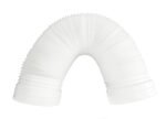 PVC Kitchen Chimney Pipe 6ft Flexible Plastic Duct Hose Pipe (1.8 m) (6 Feet)