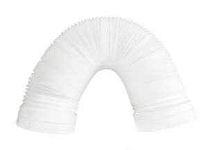 PVC Kitchen Chimney Pipe 6ft Flexible Plastic Duct Hose Pipe (1.8 m) (6 Feet)