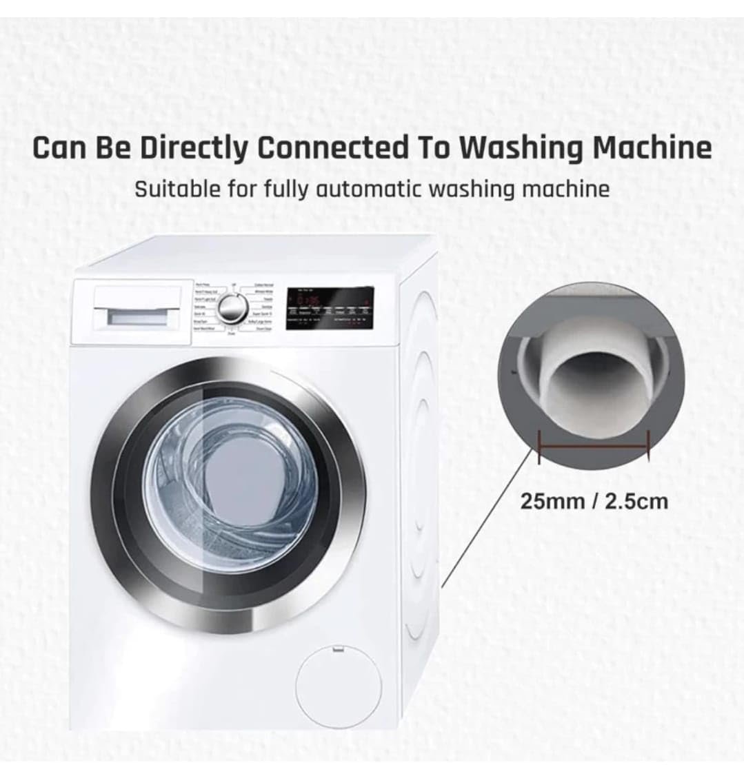 Waste Water Outlet Hose Pipe For Front Load Washing Machine 1.5 Meter Drain