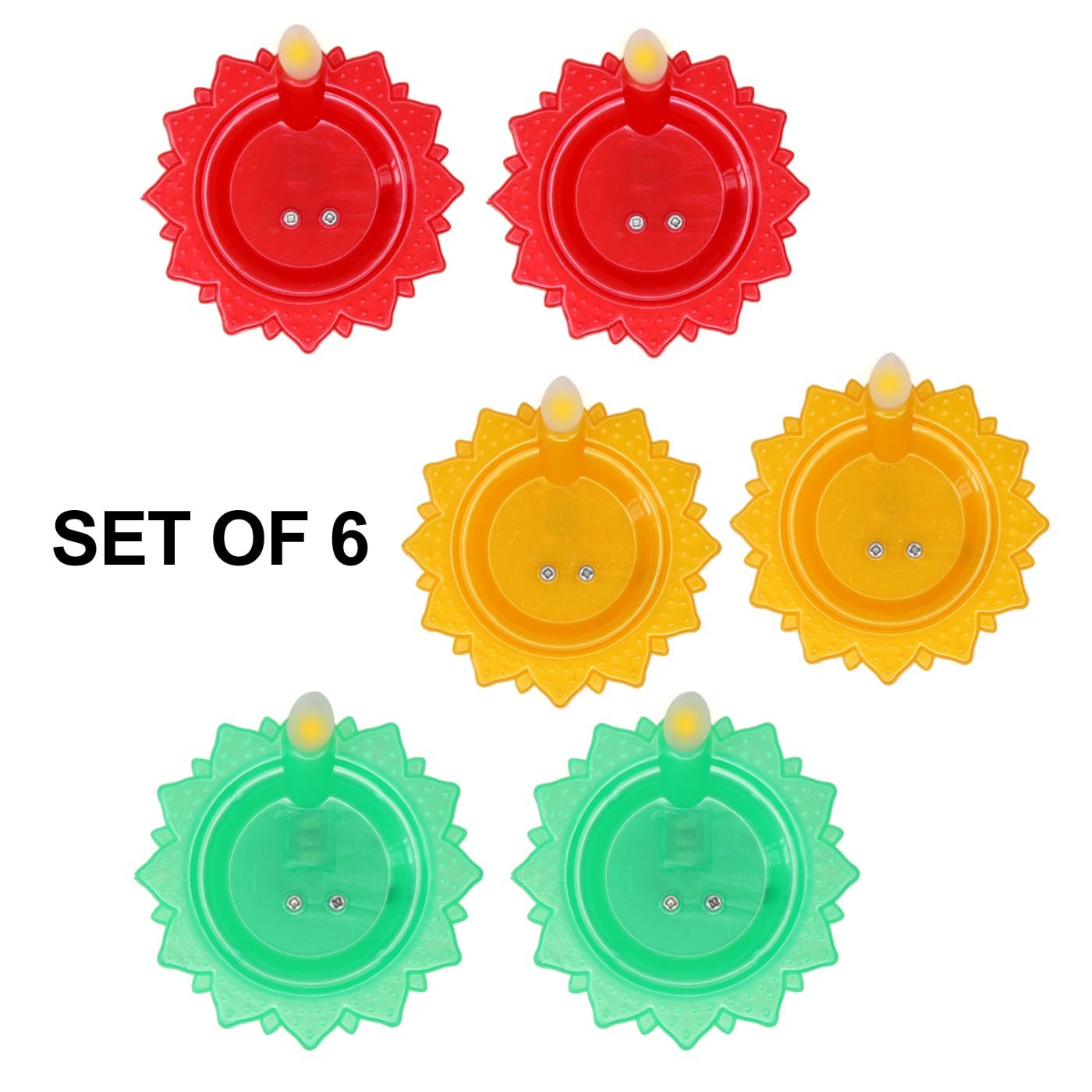 LED water sensor diya - Event & Home Decor