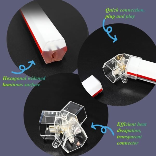 RGB LED HEXAGON LIGHT