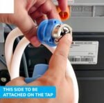 PVC Washing Machine Flexible Water Hose Pipe-2MTR