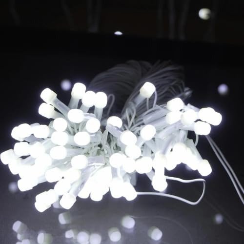 8mm Cool White LED Decorative String