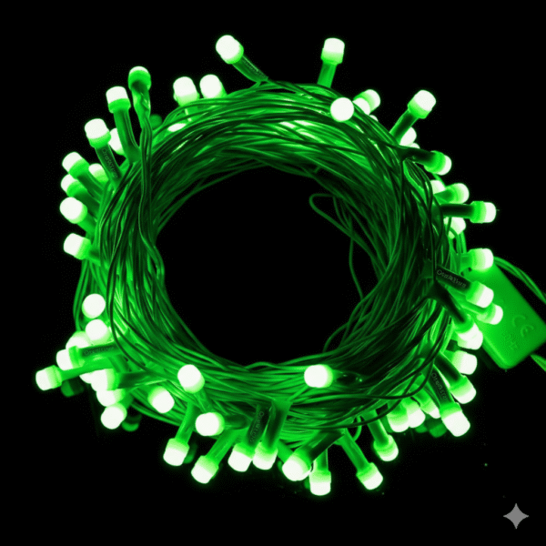 8mm Green string light