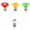 Turbo Spray for Pressure Washers 3.0 GPM Nozzle and 4 Tips Yard,