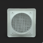 Chimney Plastic Pipe Vent Cover White Size 6 inch