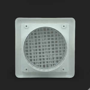 Chimney Plastic Pipe Vent Cover White Size 6 inch