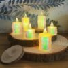 LED CANDLE RAINBOW
