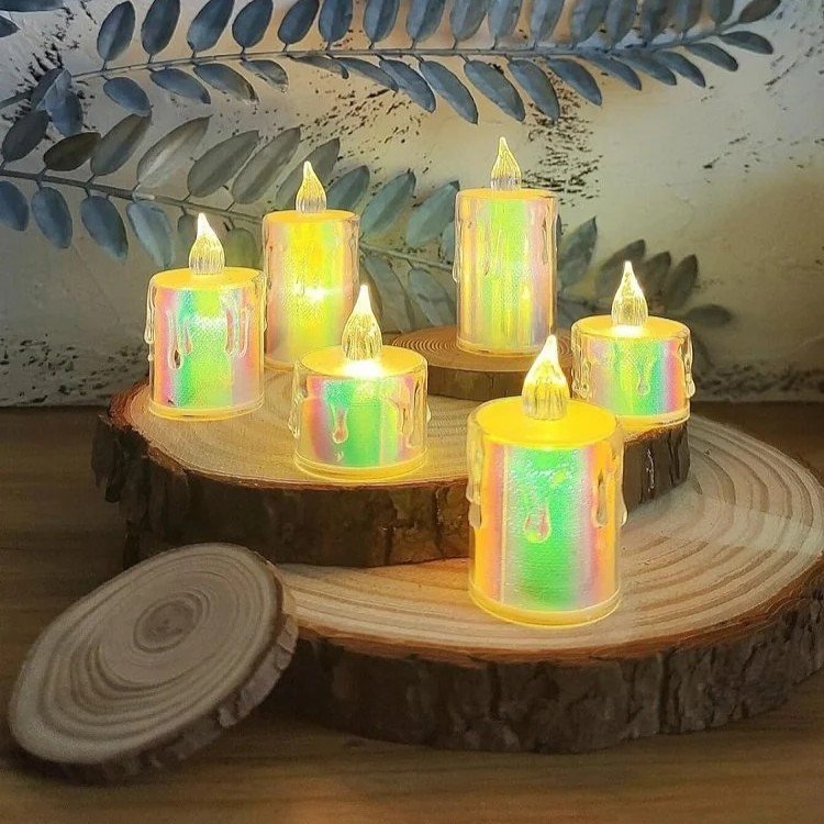 LED CANDLE RAINBOW