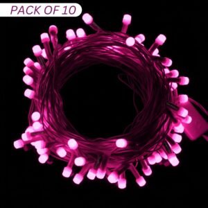 8mm Pink LED Decorative String