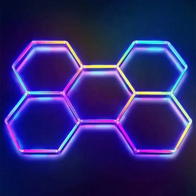 RGB LED HEXAGON LIGHT