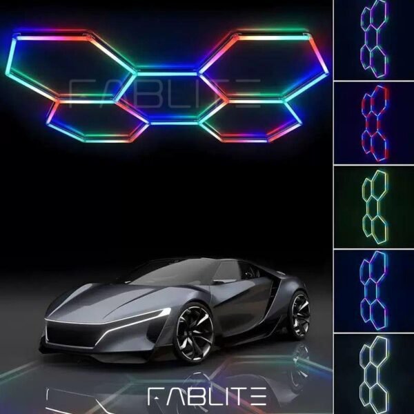 RGB LED HEXAGON LIGHT