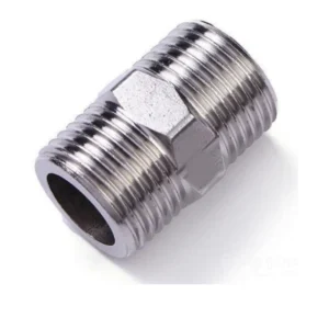 Hex Nipple Pipe Fittings Stainless Steel 1/2 inch