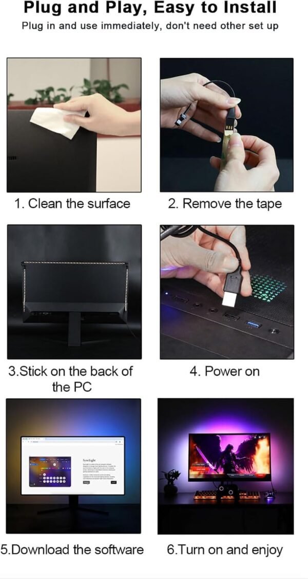Gaming PC Strip Light